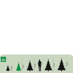 Discount Triumph Tree Kerstboom Forest Frosted (H155 X O119 Cm)