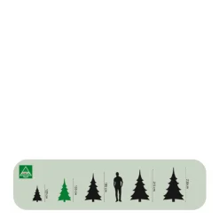 Triumph Tree Kerstboom Forest Frosted Pine (H155Xo119 Cm)