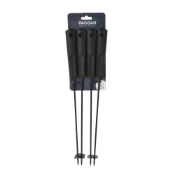 Vaggan Barbecue Pennen Set (4 Stuks)