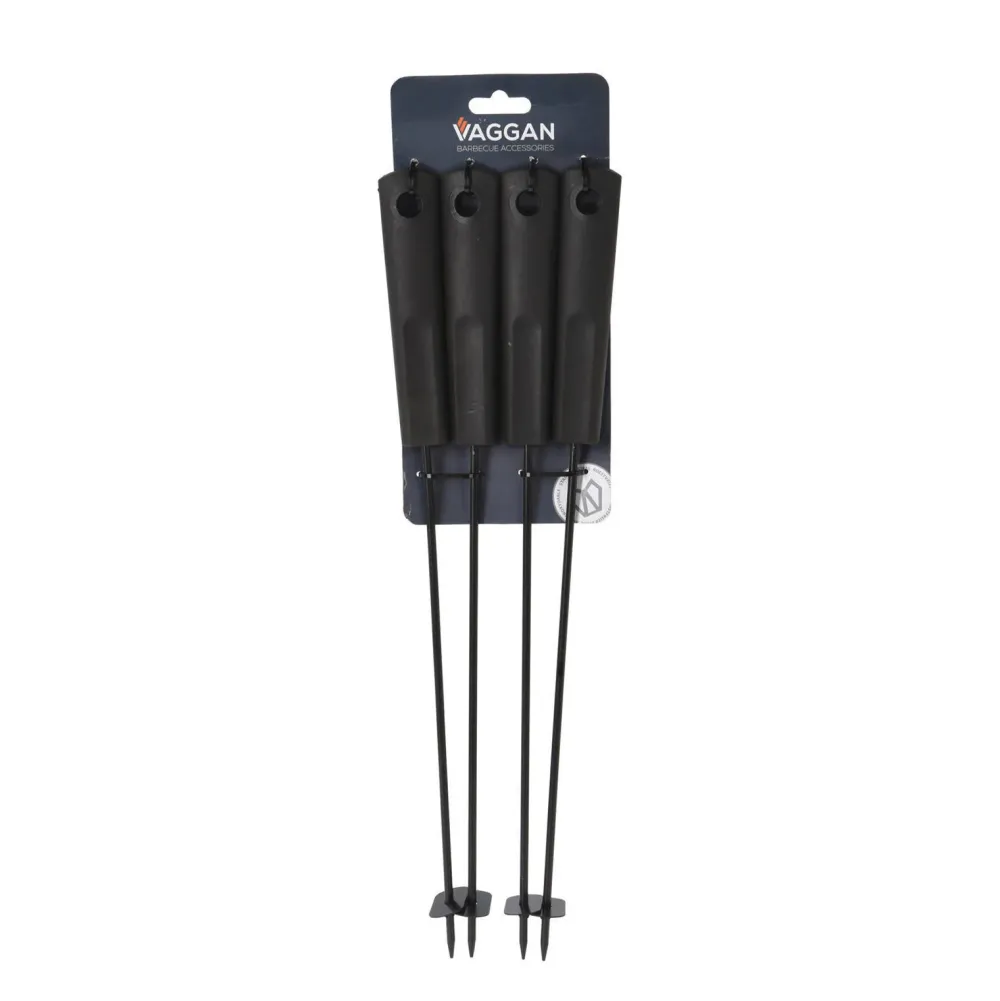 Vaggan Barbecue Pennen Set (4 Stuks)