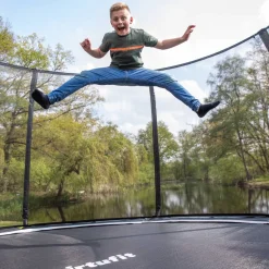 Virtufit Premium Trampoline Met Veiligheidsnet 366 X 366 X 85 Cm