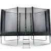 Virtufit Trampoline Met Veiligheidsnet 244 X 366 X 85 Cm