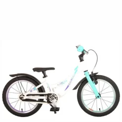 Volare Glamour Kinderfiets 16 Inch Parelmoer/ Mintgroen