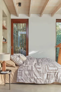 New vtwonen Flanellen Dekbedovertrek 2 Persoons Mixed Stripes (200X220 Cm)