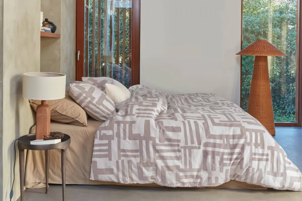 New vtwonen Flanellen Dekbedovertrek 2 Persoons Mixed Stripes (200X220 Cm)