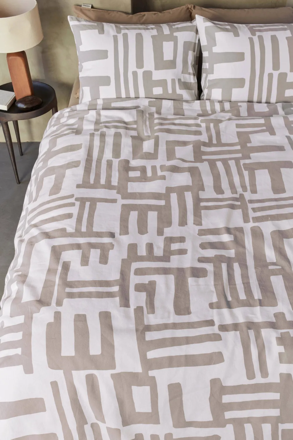 New vtwonen Flanellen Dekbedovertrek 2 Persoons Mixed Stripes (200X220 Cm)