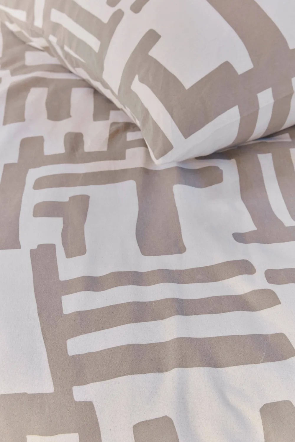 New vtwonen Flanellen Dekbedovertrek 2 Persoons Mixed Stripes (200X220 Cm)