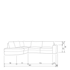 New vtwonen Hoekbank Ronding Links Family