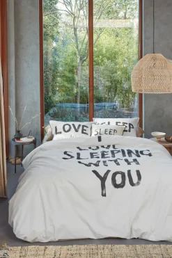 Discount vtwonen Katoenen Dekbedovertrek Lits-Jumeaux Love Sleep (240X220 Cm)