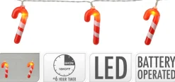 Discount W Led Slinger Zuurstok (10 Led)