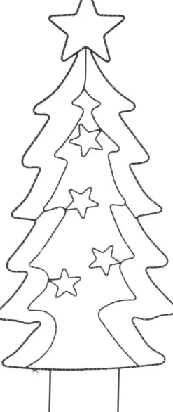 Online W Tuinsteker Kerstboom (90 Led)