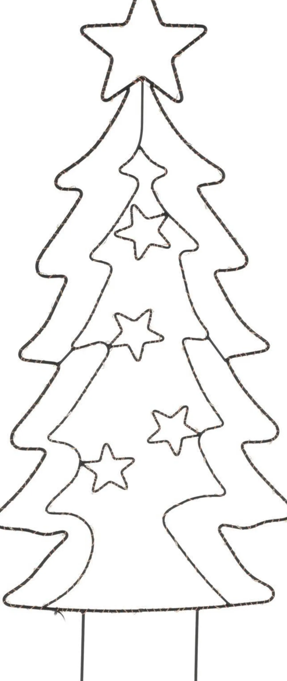 Online W Tuinsteker Kerstboom (90 Led)