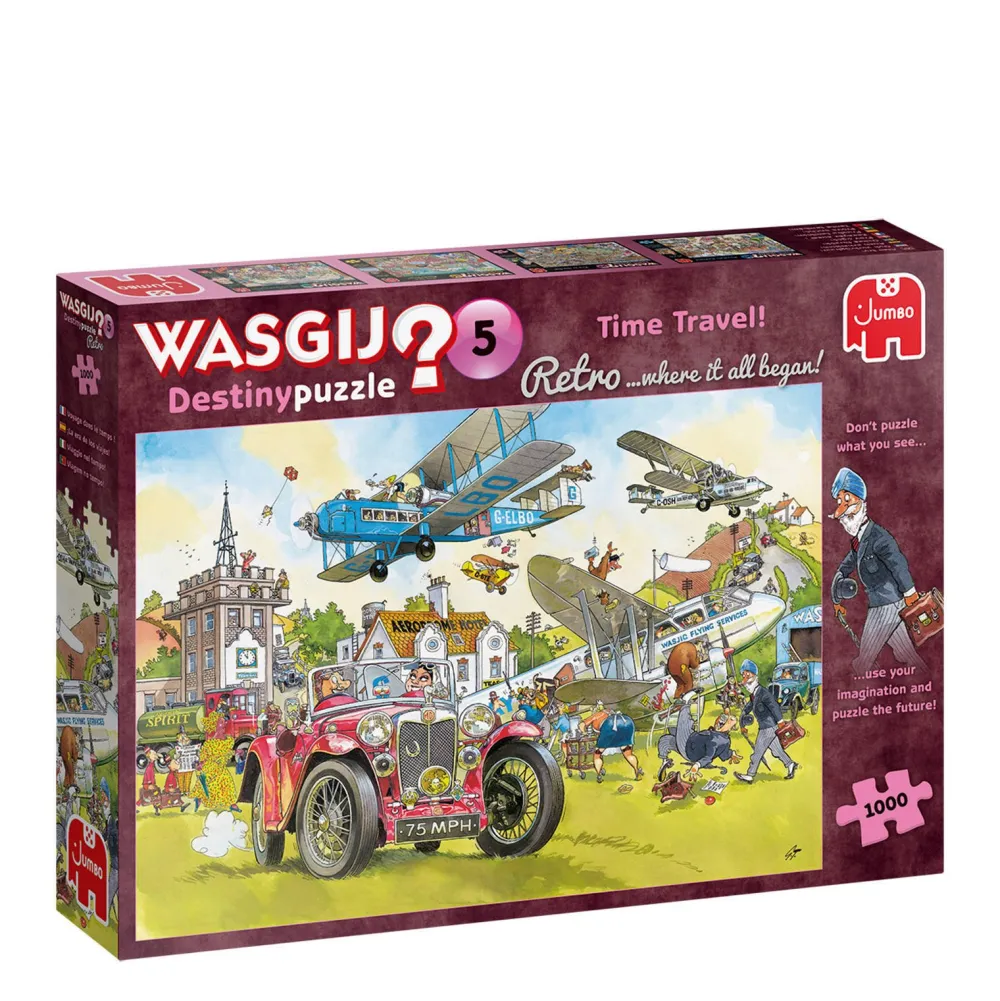 Wasgij Destiny 5 Tijdreizen! Legpuzzel 1000 Stukjes