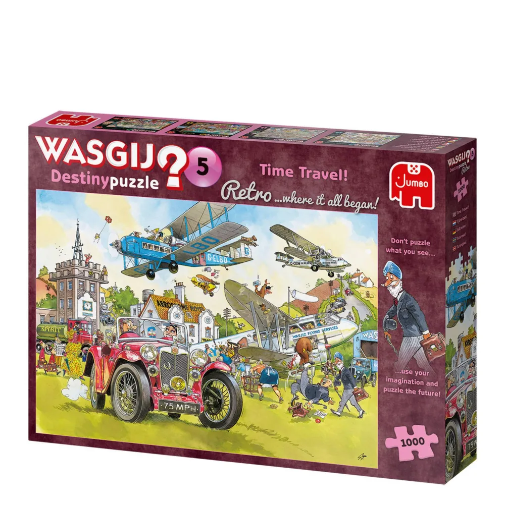 Wasgij Destiny 5 Tijdreizen! Legpuzzel 1000 Stukjes