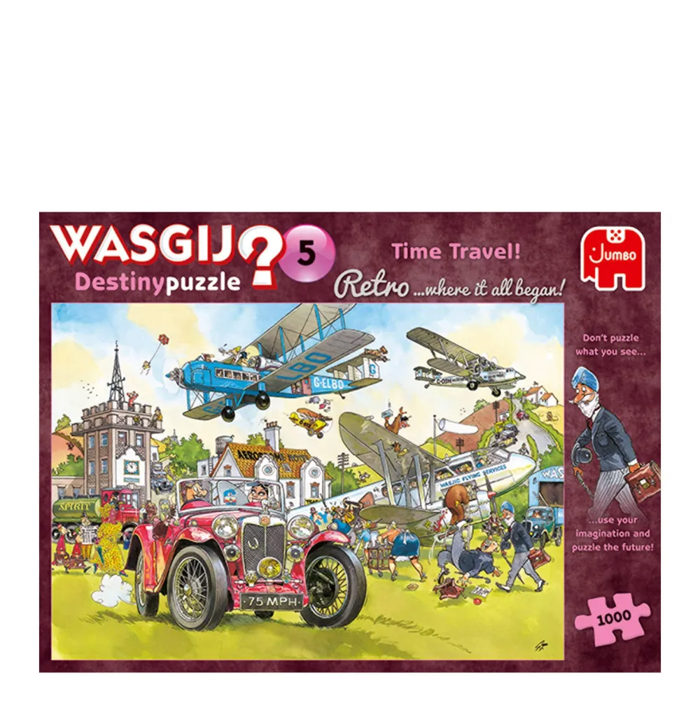 Wasgij Destiny 5 Tijdreizen! Legpuzzel 1000 Stukjes