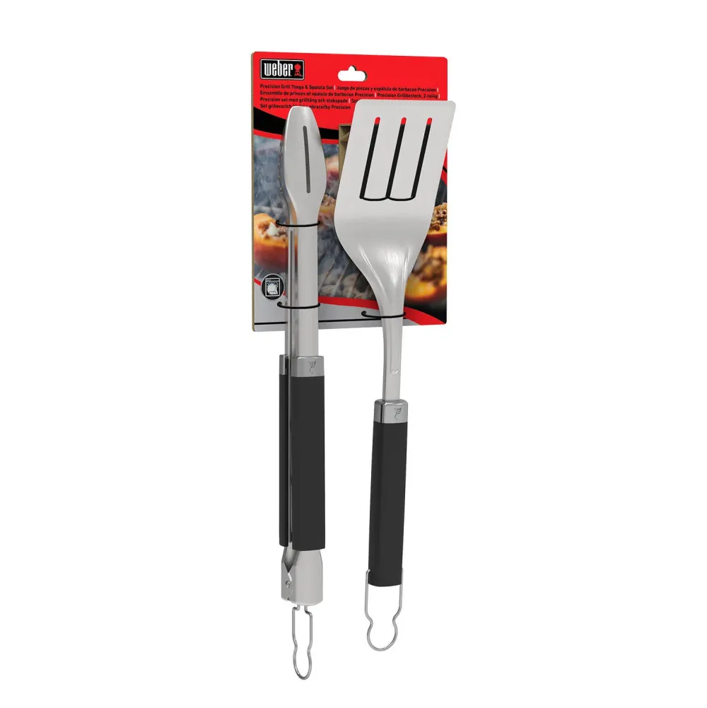 Weber Precision Barbecuetang- En Spatelset
