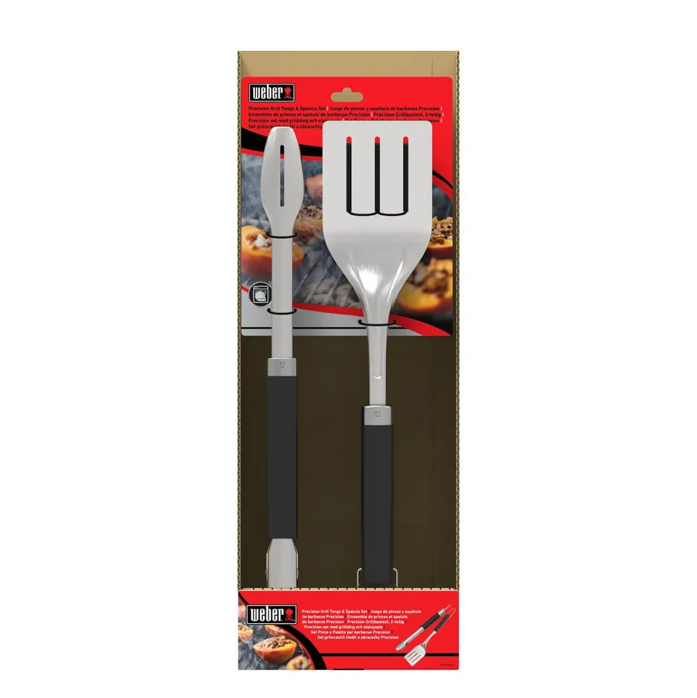 Weber Precision Barbecuetang- En Spatelset