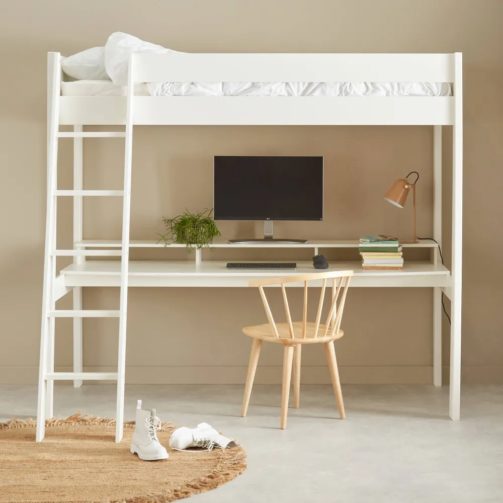 Sale Wehkamp Home Hoogslaper Met Bureau Robin (90X200 Cm)