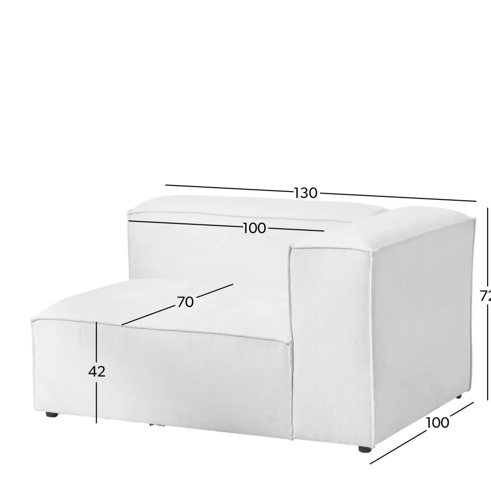 Sale Wehkamp Home Igor Modulair Bankelement (Hoek Rechts)