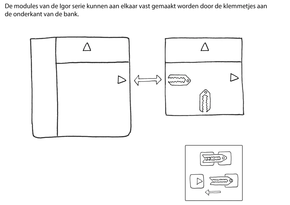 Discount Wehkamp Home Igor Modulair Bankelement (Chaise Links)