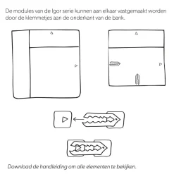 Hot Wehkamp Home Igor Modulair Bankelement (1-Zits)