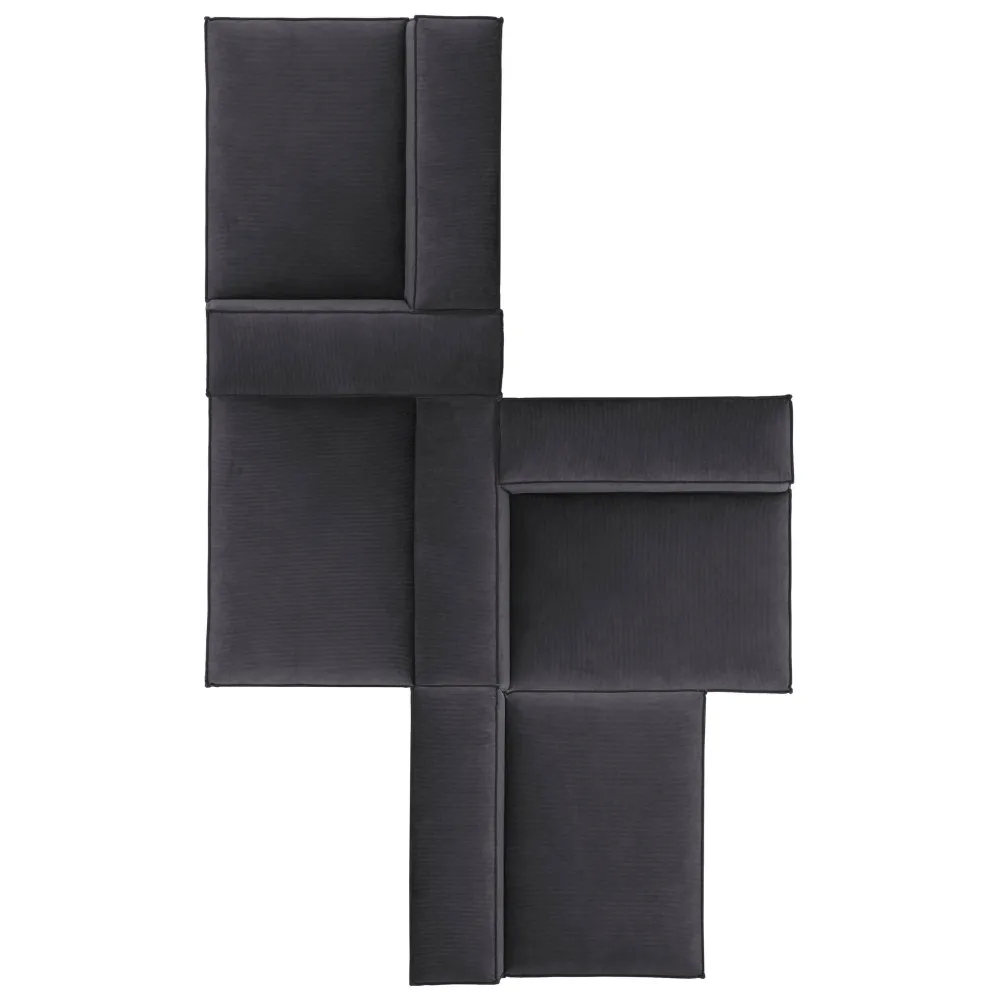 Wehkamp Home Igor 4-Zits Bank Met Hocker Iii