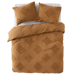Outlet Wehkamp Home Katoenen Dekbedovertrek Met Tufted Patroon 1 Persoons (140X220 Cm)
