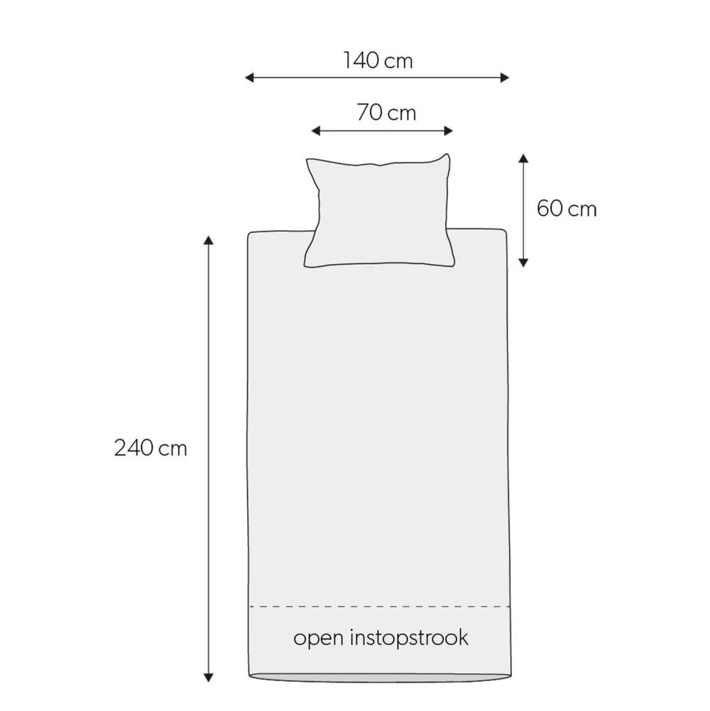 Hot Wehkamp Home Katoenen Dekbedovertrek 1 Persoons (140X220 Cm)