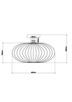 Discount Wehkamp Home Plafondlamp Cage