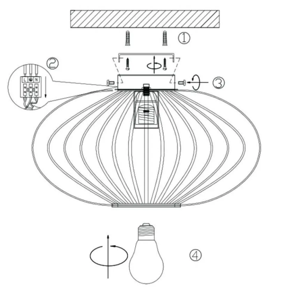 Outlet Wehkamp Home Plafondlamp Blade