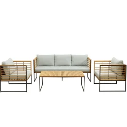 Wehkamp Home Teak Loungeset Leon