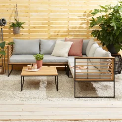 Wehkamp Home Teak Loungeset Leon