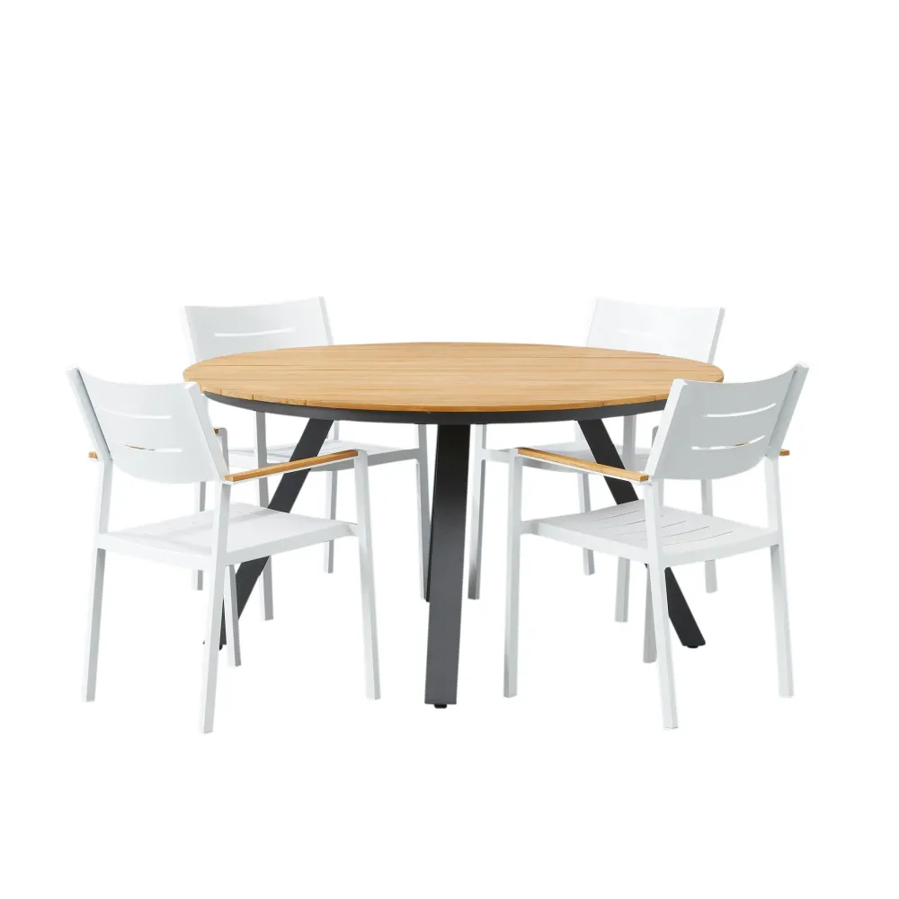 Wehkamp Home Tuinset Scarlet/Austin (Teak)