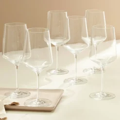Clearance Wehkamp Home Wijnglas Rood Julie (540 Ml) (Set Van 6)