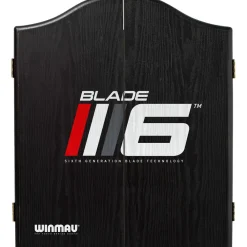 Winmau Dartkabinet Blade 6 Zwart Dartkabinet Blade 6 (Zwart)