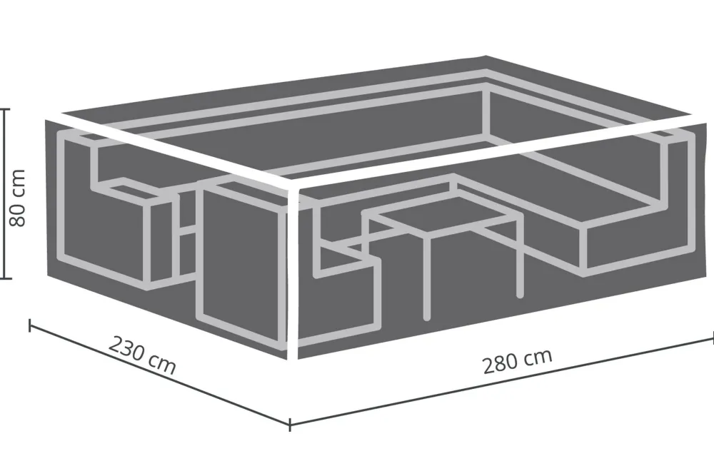 Winza Outdoor Covers Tuinmeubelhoes Set Xl