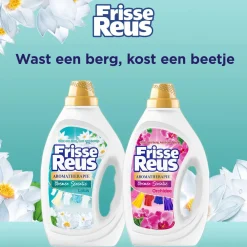 Discount Witte Reus Gel Lotus - Vloeibaar Wasmiddel - Witte Was - Voordeelverpakking - 6 X 19 Wasbeurten - 114 Wasbeurten