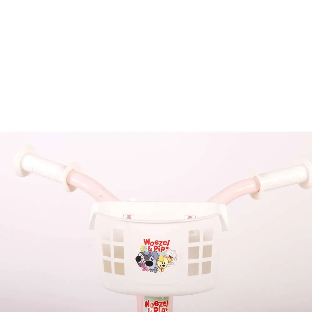 Woezel & Pip Kinderfiets 10 Inch Mintgroen/ Roze