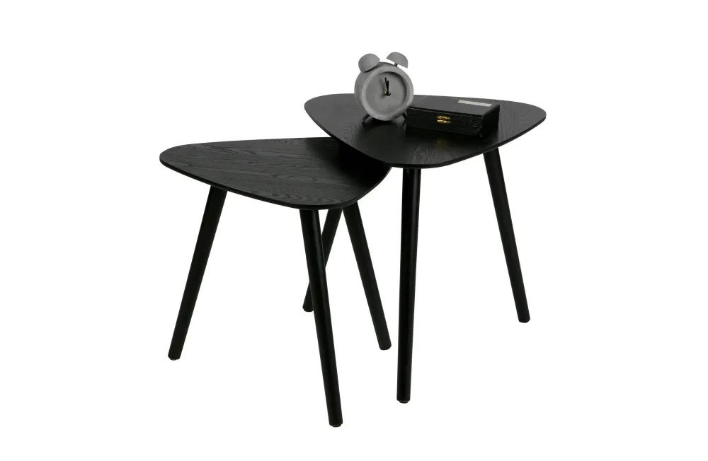 Discount Woood Bijzettafel Nila (Set Van 2)