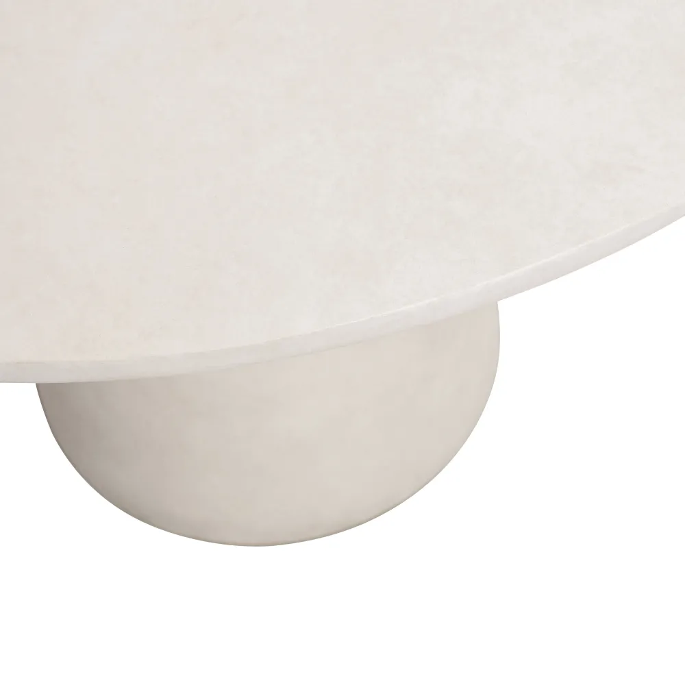 New Woood Damon Eettafel Betonlook 76Xo100