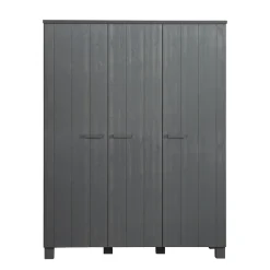 Online Woood 3-Deurs Kledingkast Dennis
