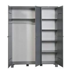 Online Woood 3-Deurs Kledingkast Dennis