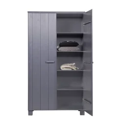 Outlet Woood 2-Deurs Kledingkast Dennis