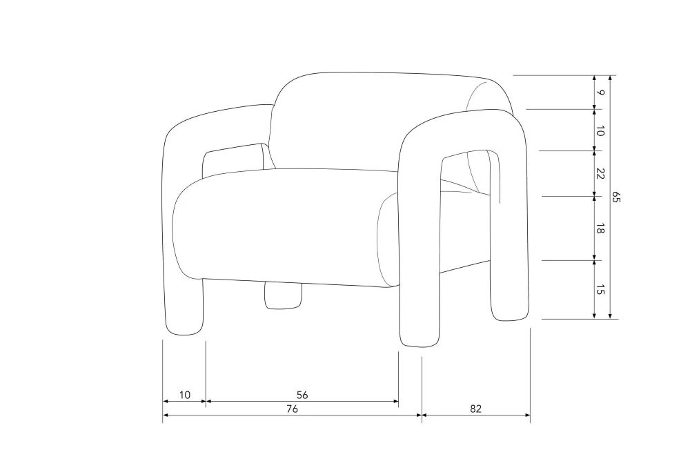 WOOOD Exclusive Fauteuil Lenny