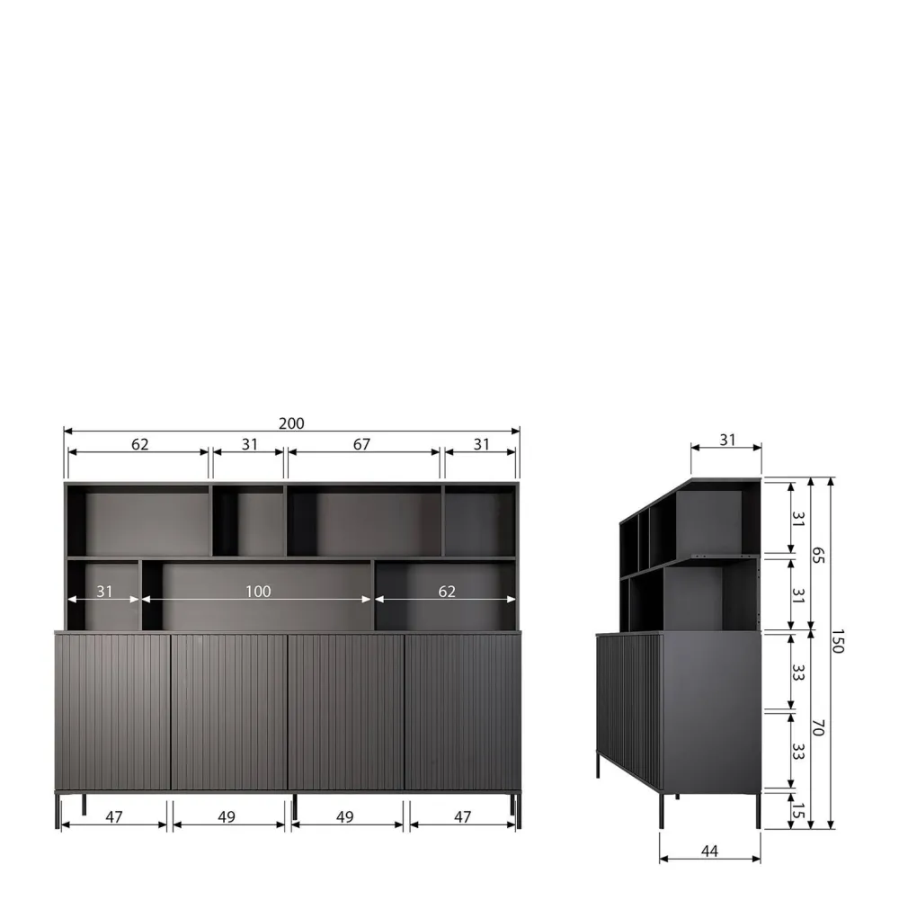 WOOOD Exclusive Wandkast Exclusive