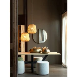 Sale Woood Poef Sara