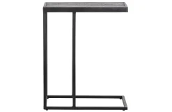 Woood Febe Bijzettafel U Vorm - Metaal - Zwart - 55X45X35