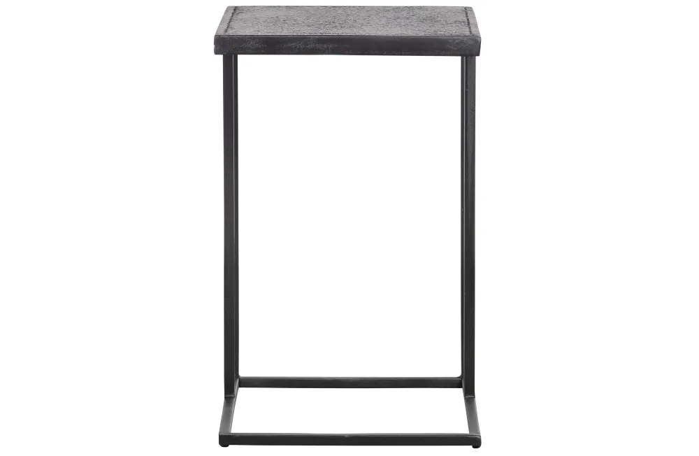Woood Febe Bijzettafel U Vorm - Metaal - Zwart - 55X45X35