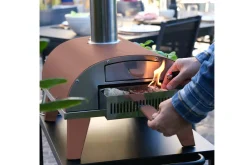 ZiiPa Pizza Oven (Briketten, Hout Of Pellets Gestookt)
