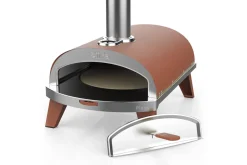ZiiPa Pizza Oven (Briketten, Hout Of Pellets Gestookt)